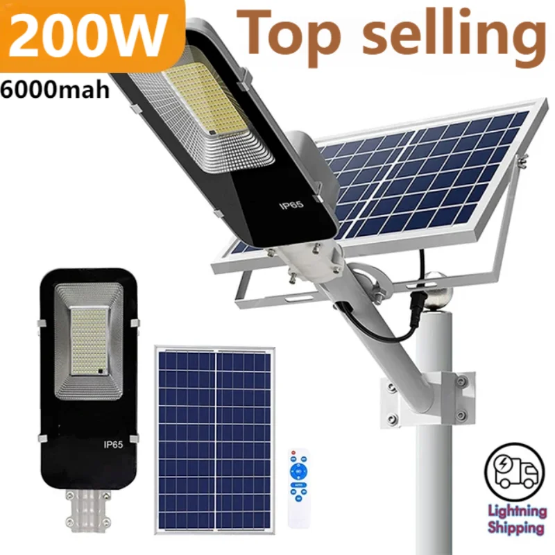 200W Powerful Solar Light Outd - Solar Garden Light Dusk To Dawn ulasan dan harga
