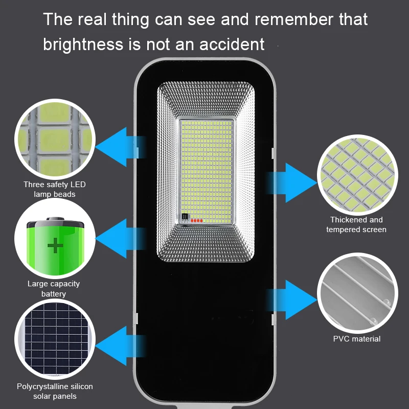 200W Powerful Solar Light Outd - Solar Garden Light Dusk To Dawn ulasan dan harga