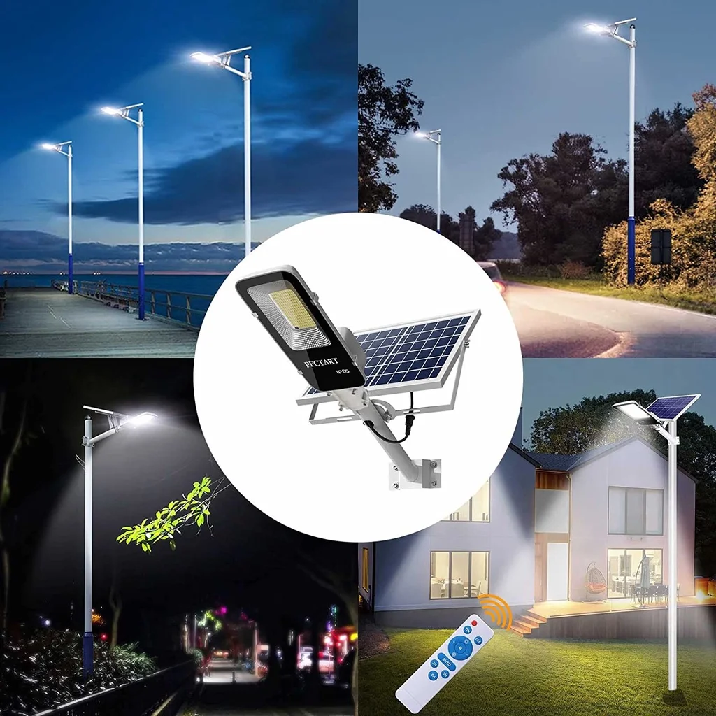 200W Powerful Solar Light Outd - Solar Garden Light Dusk To Dawn ulasan dan harga