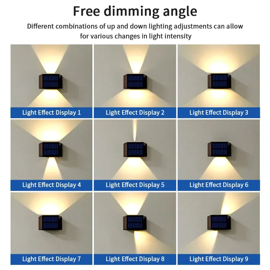 Outdoor Solar Fence Light LED  - Solar Garden Light Dusk To Dawn ulasan dan harga