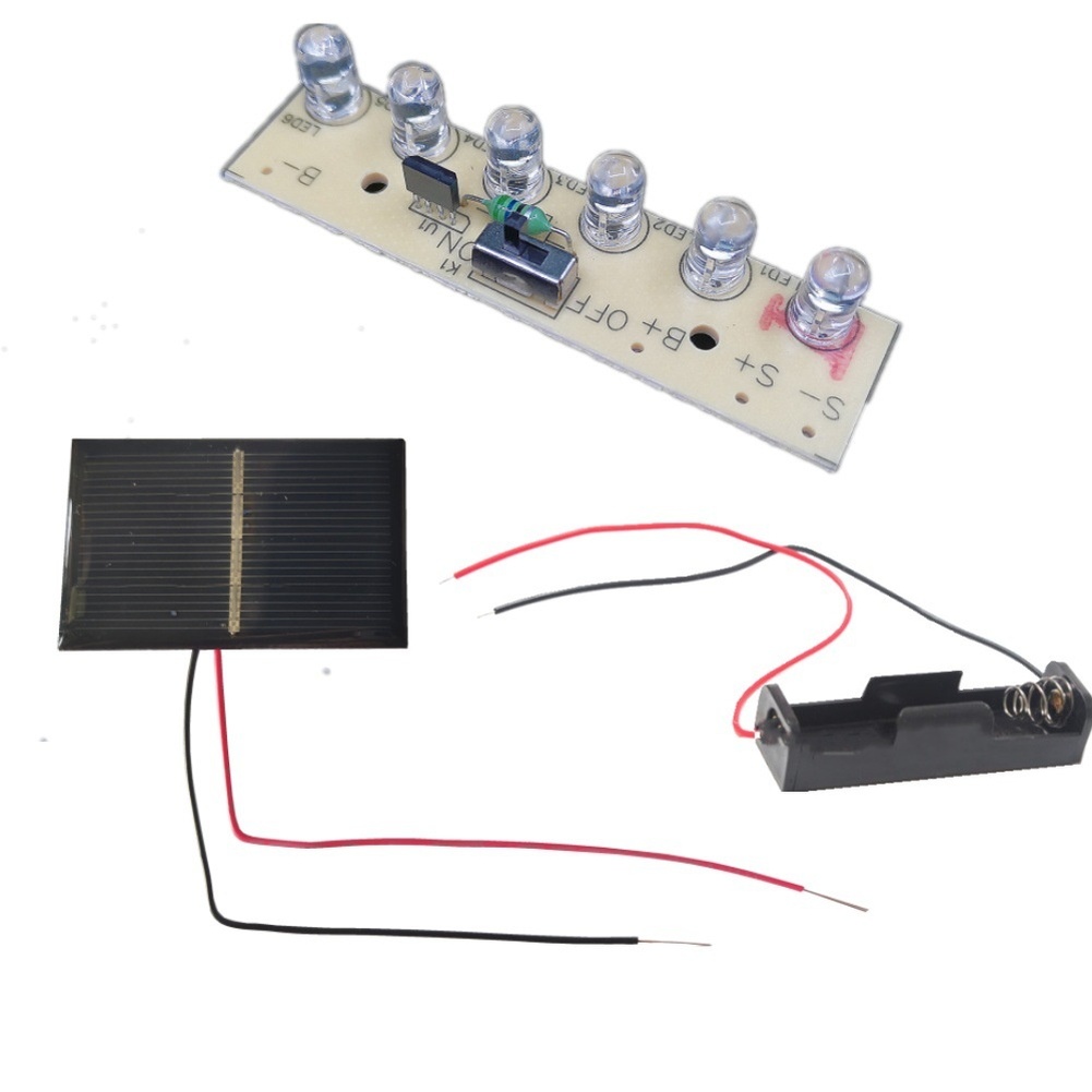 6LED 1.2V Solar Light Control  - Solar Garden Light Dusk To Dawn ulasan dan harga