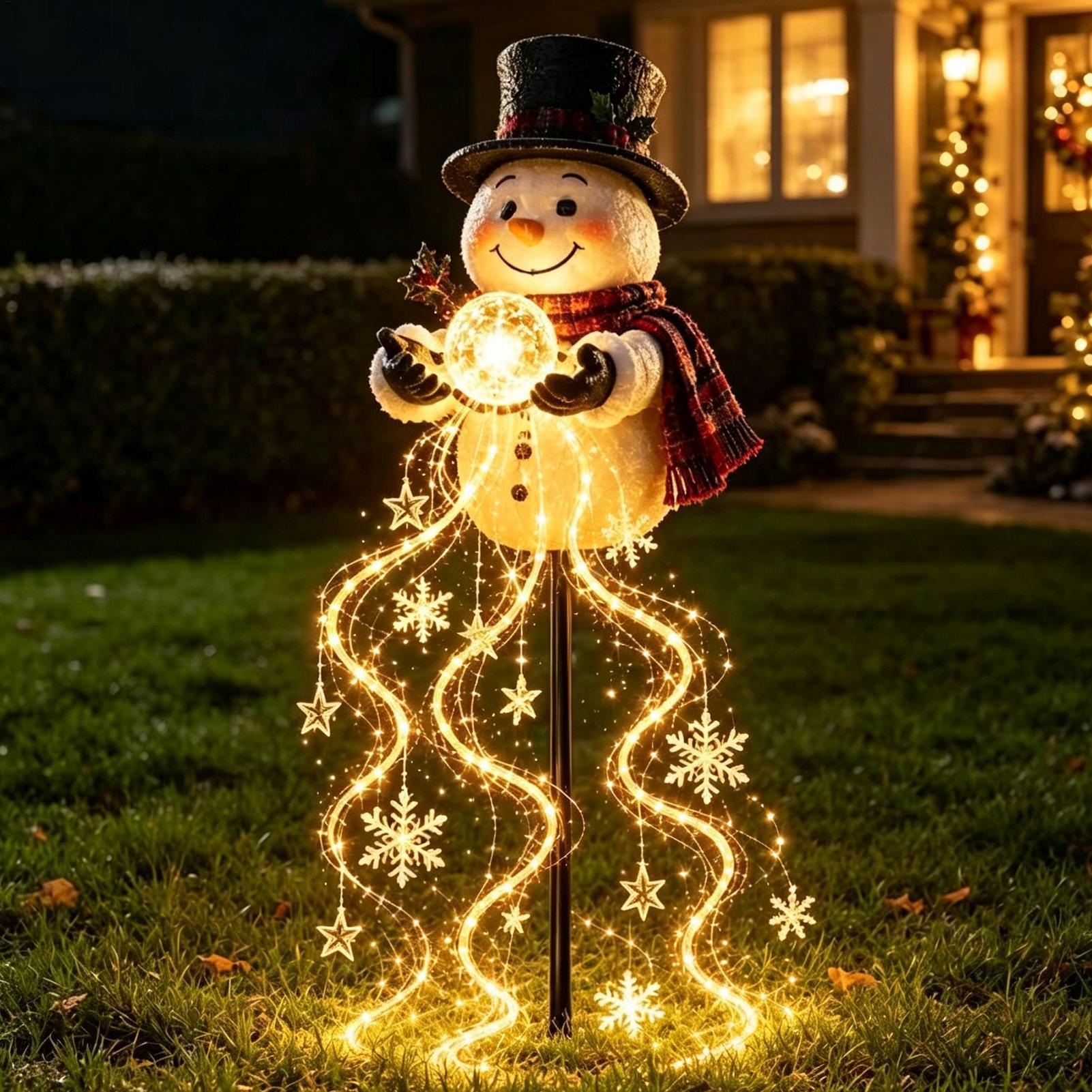 Christmas Pathway Lights 60cm  - Solar Ground Light Driveway ulasan dan harga