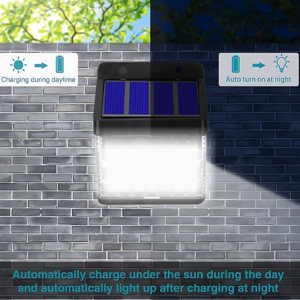 Waterproof Solar Lamp Super Br - Solar Wall Light Fence Lamp ulasan dan harga