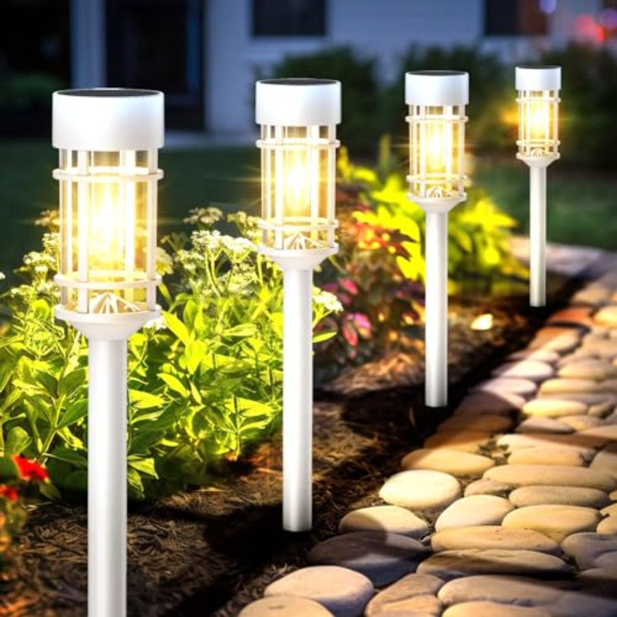 Solar Pathway Lights Outdoor W - Solar Pathway Lights 8 Pack ulasan dan harga