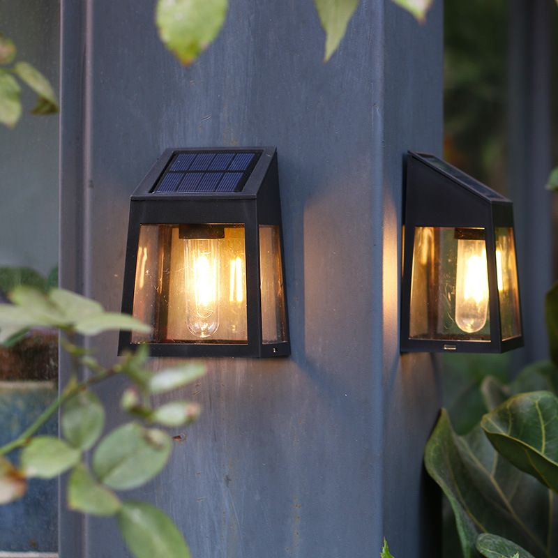 Solar Wall Light Outdoor Water - Solar Wall Light Fence Lamp ulasan dan harga