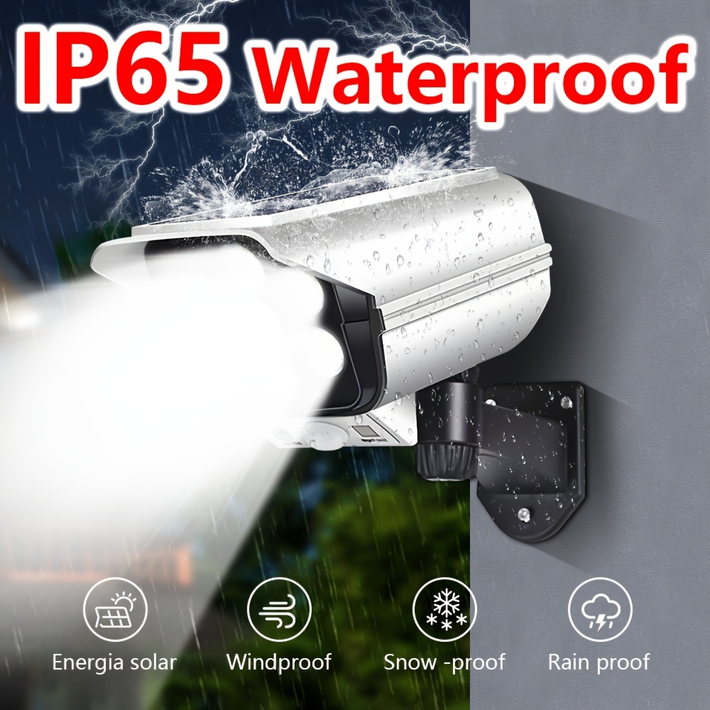 Outdoor Solar Lights With Moti - Solar Security Camera Light ulasan dan harga