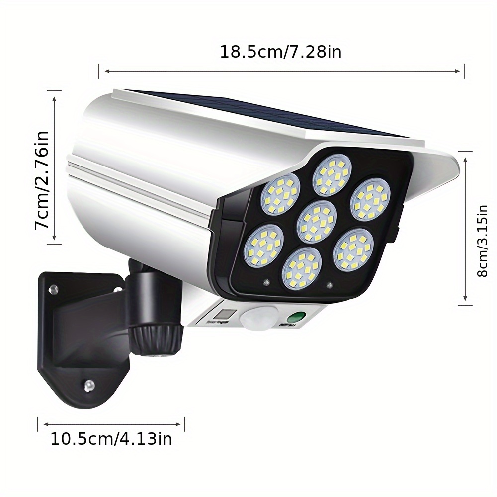 Outdoor Solar Lights With Moti - Solar Security Camera Light ulasan dan harga