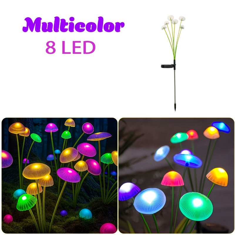 4 Sets of 8LED Solar Garden Li - Solar Ground Light Driveway ulasan dan harga