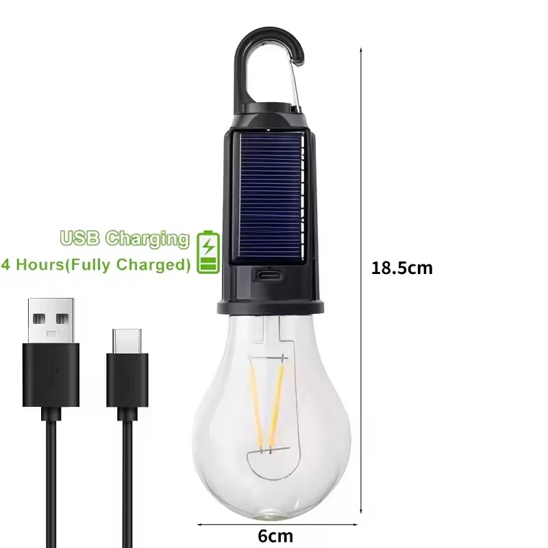 Solar Light Bulbs Outdoor Port - Solar Lantern Camping Collapsible ulasan dan harga