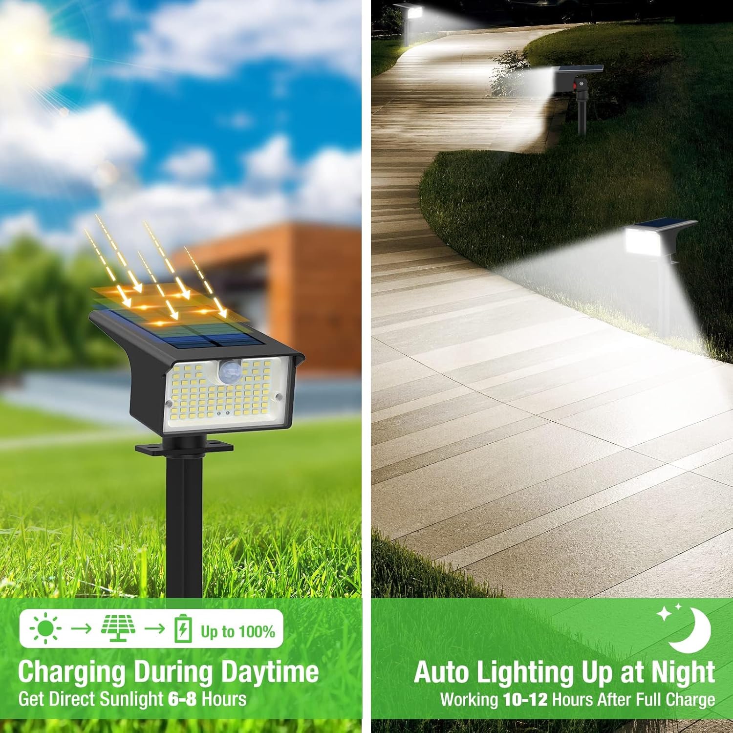 Solar Spot Lights Outdoor Moti - Solar Garden Spotlight Rgb ulasan dan harga