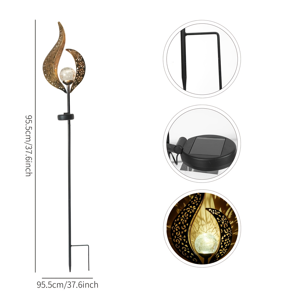 Outdoor Garden Solar Statue Li - Solar Ground Light Driveway ulasan dan harga