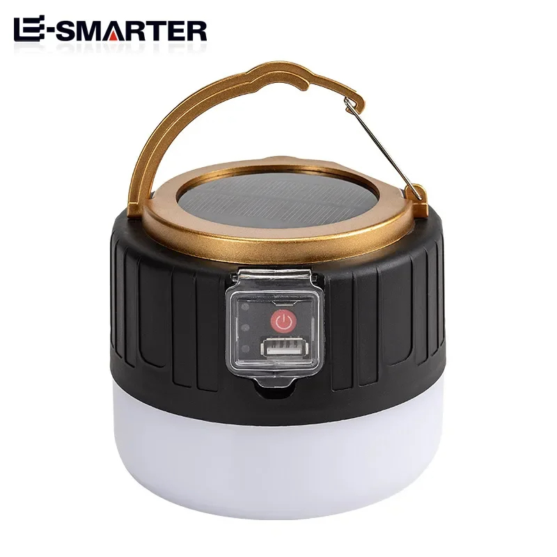 Solar LED Camping Lanterns USB - Solar Lantern Camping Collapsible ulasan dan harga