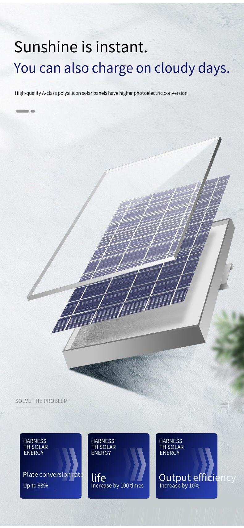 600LED Solar Street Light Wate - Solar Garden Light Dusk To Dawn ulasan dan harga