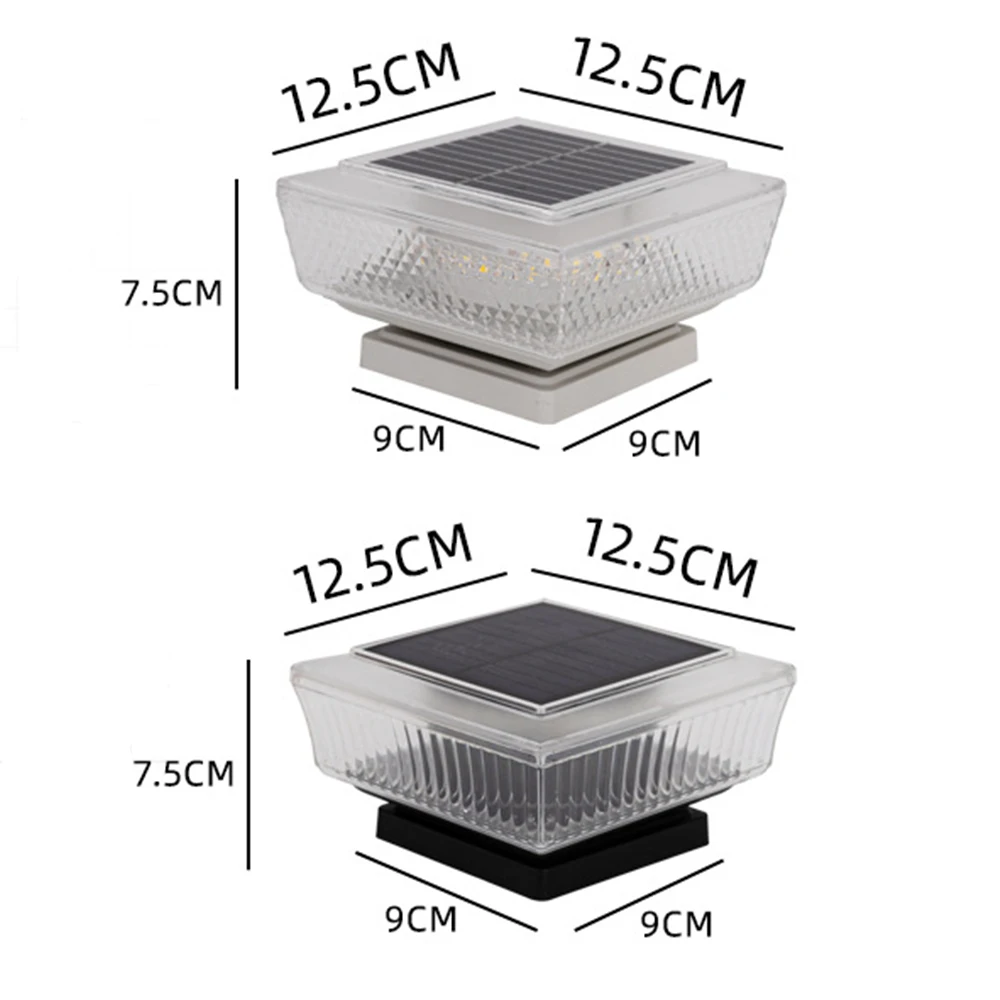 LED Solar Pillar Light Waterpr - Solar Post Cap Light 4X4 ulasan dan harga
