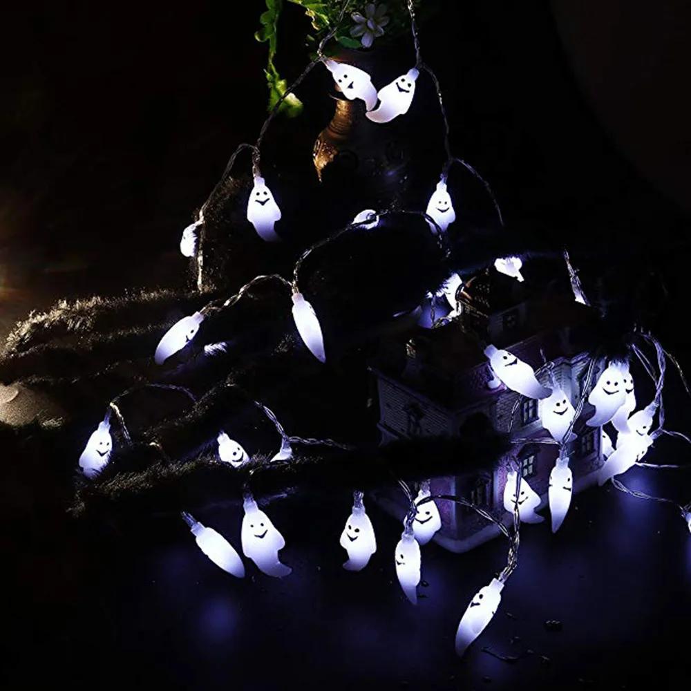 7m 50leds Christmas Solar Ghos - Solar String Lights Outdoor 20M ulasan dan harga