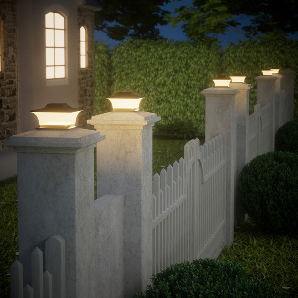 Solar Post Cap Light LED Fence - Solar Post Cap Light 4X4 ulasan dan harga