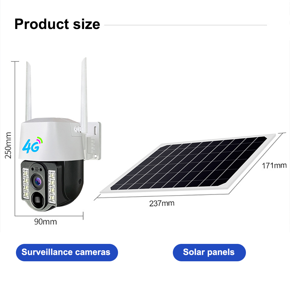 Saikiot V380 Pro 4MP 4G SIM WI - Solar Security Camera Light ulasan dan harga