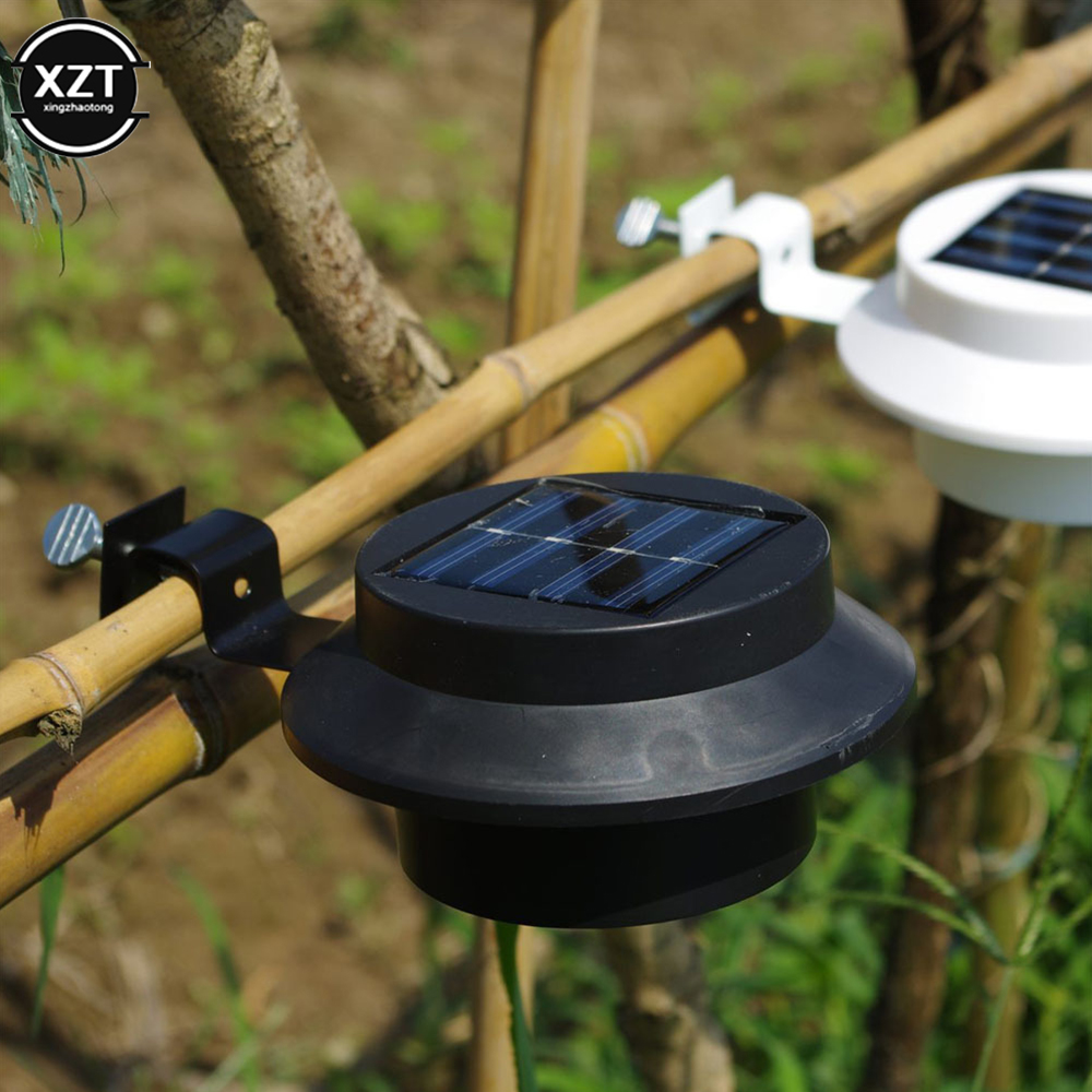 Solar Light 3LED Railing Outdo - Solar Wall Light Fence Lamp ulasan dan harga
