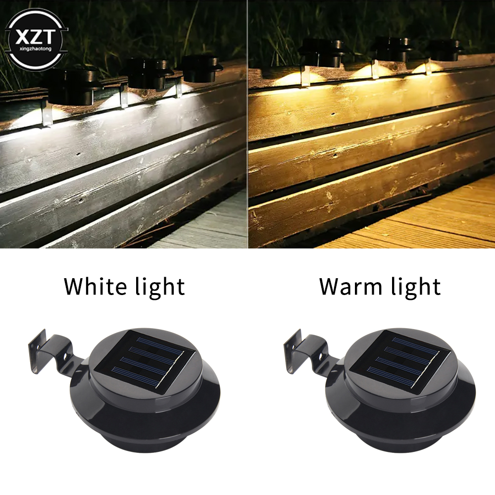 Solar Light 3LED Railing Outdo - Solar Wall Light Fence Lamp ulasan dan harga