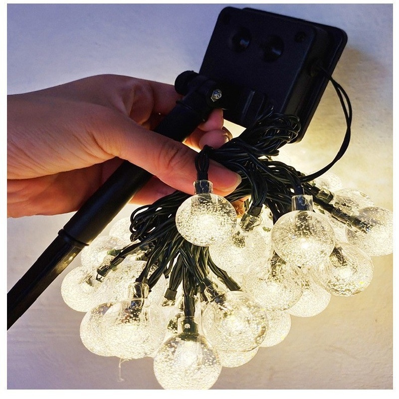 Solar String Lights 14.76ft 30 - Solar String Lights Outdoor 20M ulasan dan harga
