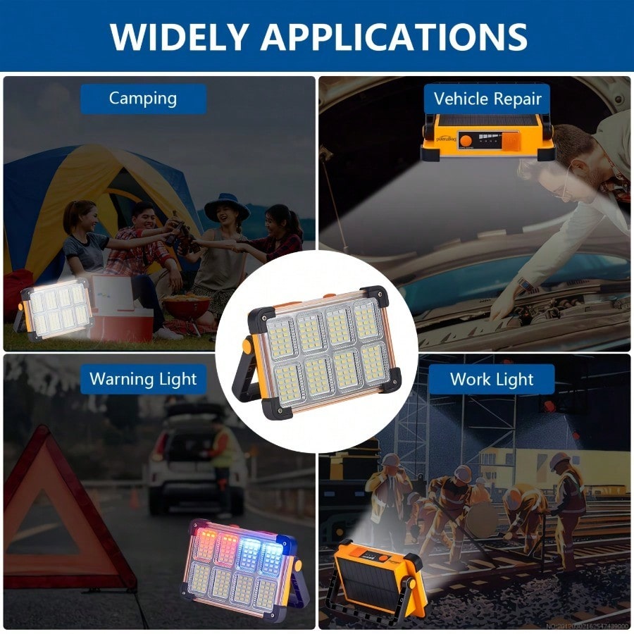 Sports Leisure Hiking Outdoor  - Solar Lantern Camping Collapsible ulasan dan harga