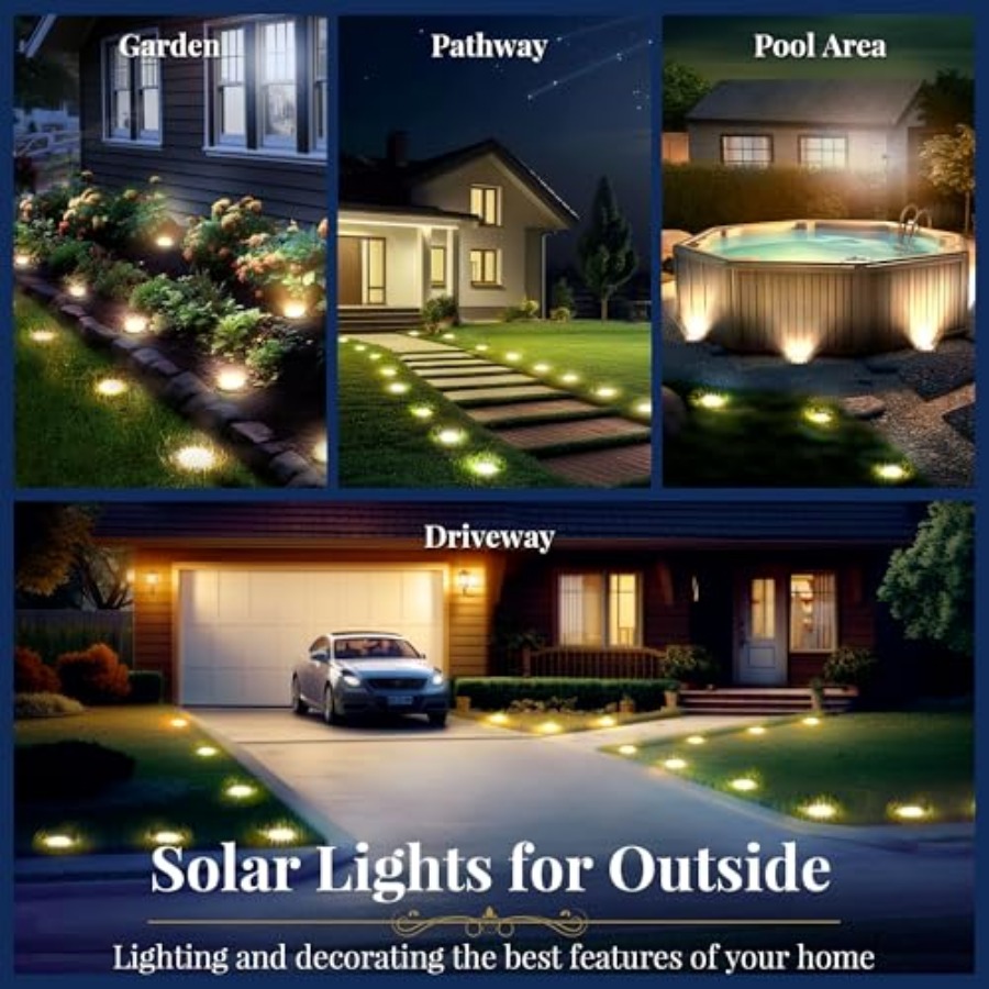 Solar Ground Lights Solar Ligh - Solar Ground Light Driveway ulasan dan harga