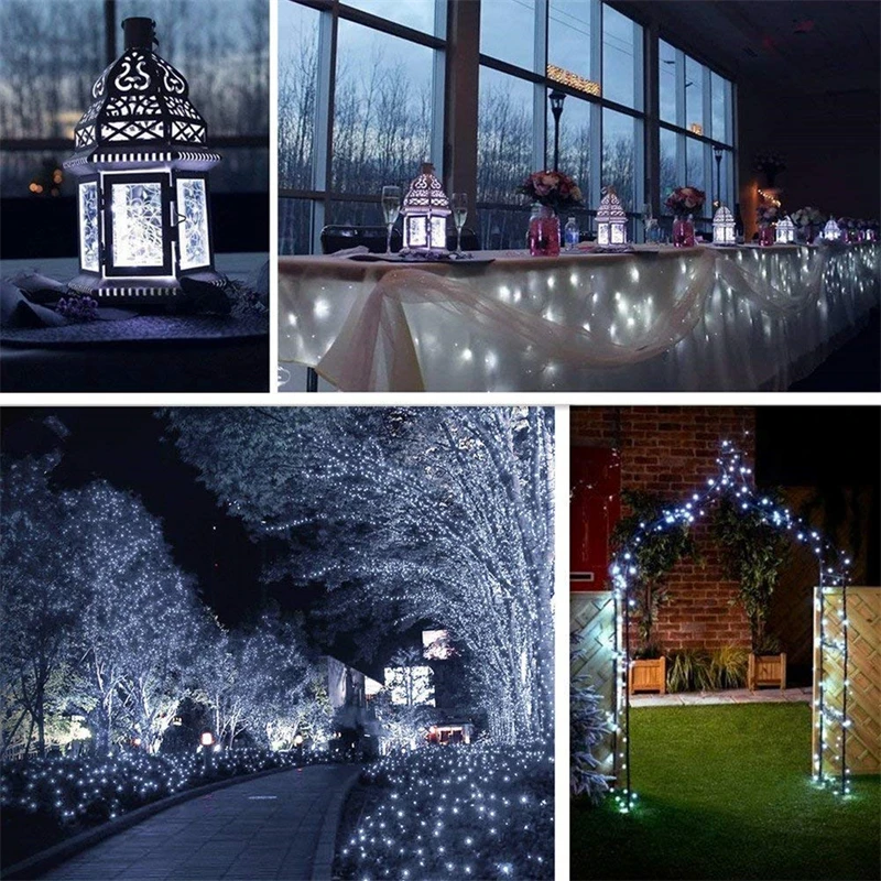Solar LED Light Outdoor Festoo - Solar String Lights Outdoor 20M ulasan dan harga