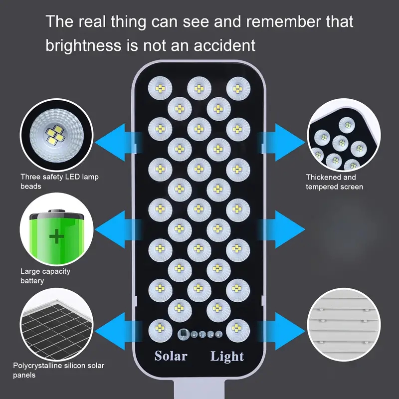 2/1PCS Powerful Solar Light Ou - Solar Garden Light Dusk To Dawn ulasan dan harga