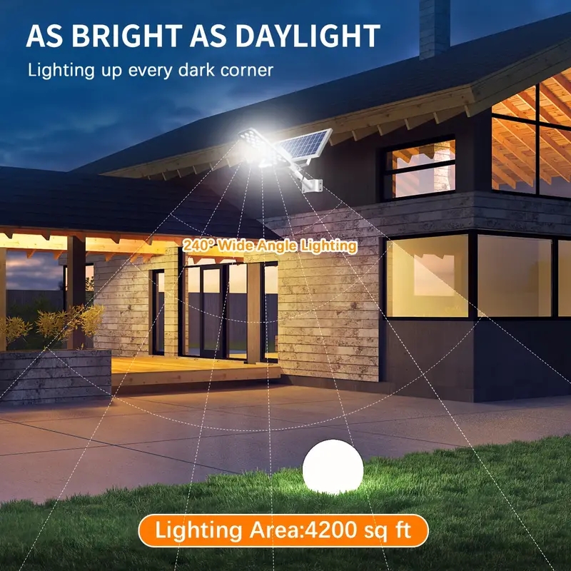 2/1PCS Powerful Solar Light Ou - Solar Garden Light Dusk To Dawn ulasan dan harga