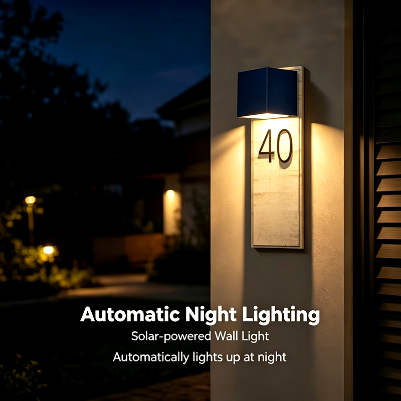 NEW Square Solar Wall Lamps Wa - Solar Garden Spotlight Rgb ulasan dan harga