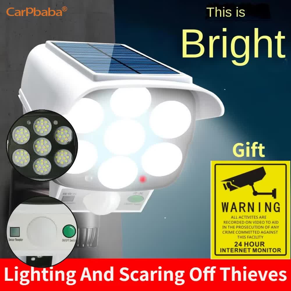 Outdoor Solar Light Motion Sen - Solar Security Camera Light ulasan dan harga