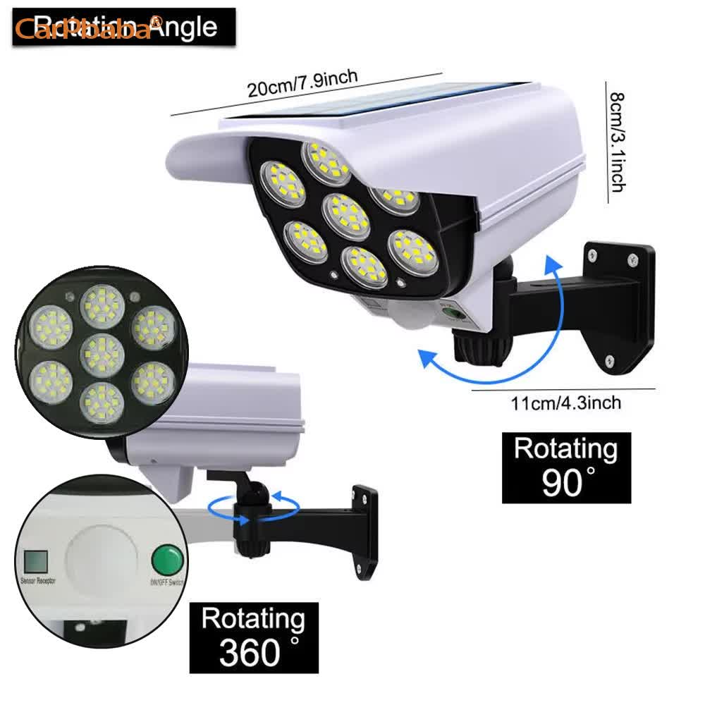 Outdoor Solar Light Motion Sen - Solar Security Camera Light ulasan dan harga