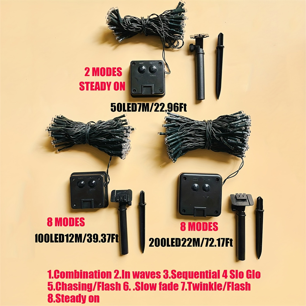 200LED Outdoor Solar Light Str - Solar String Lights Outdoor 20M ulasan dan harga